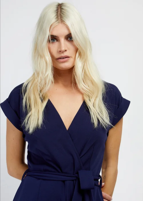 Girls on Film by Dani Dyer Navy Scuba Crepe Jumpsuit - 8 Image 3