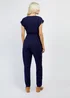Girls on Film by Dani Dyer Navy Scuba Crepe Jumpsuit - 8 Image 2