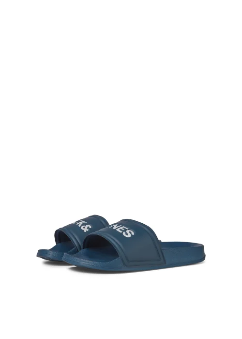 Jack & Jones Blue Pool Sliders (6-16yrs) - 1 Image 2