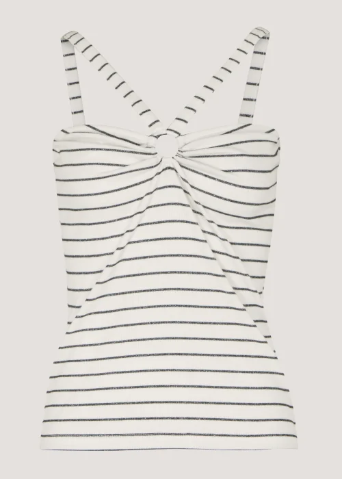White Stripe Halter Neck Boob Tube - 8 Image 5