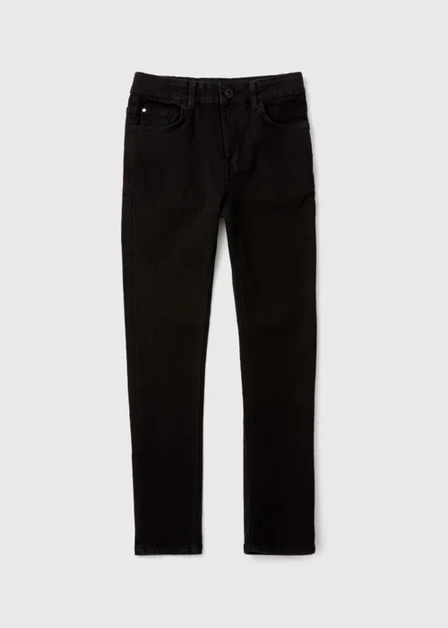 Boys Black Stretch Skinny Jeans (4-16yrs) - Age 4 Years Image 1