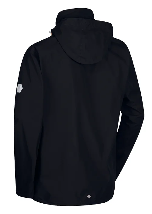 Regatta Matt Black Waterproof Jacket - M Image 4