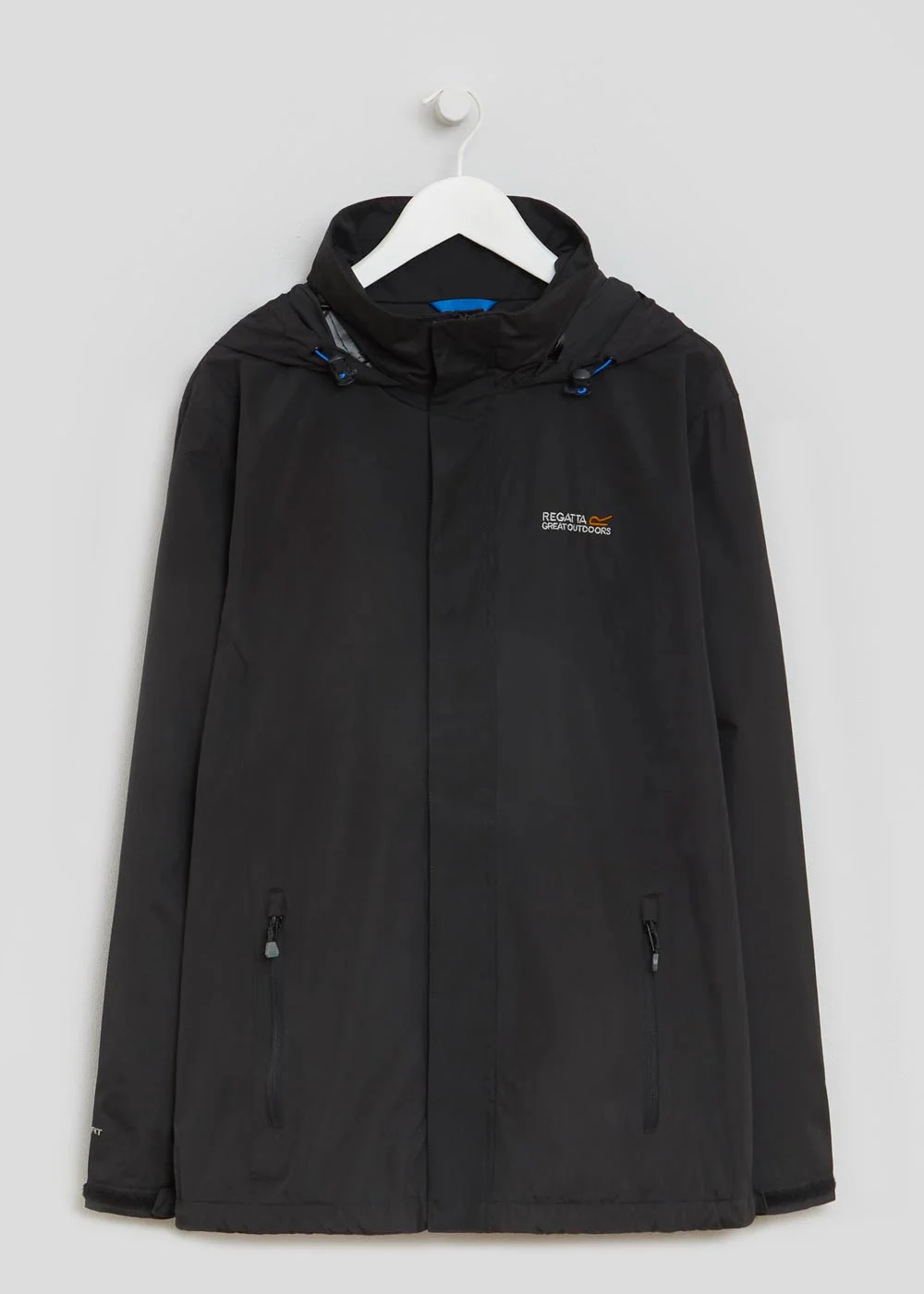 Regatta Matt Black Waterproof Jacket - M Image 5