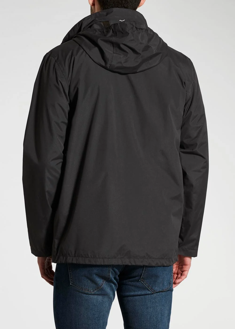 Regatta Matt Black Waterproof Jacket - M Image 3