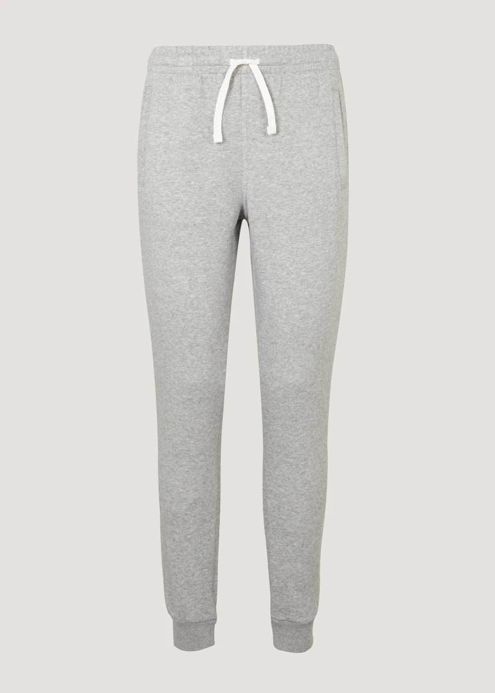 Grey Slim Fit Cuffed Joggers - XXL Image 1