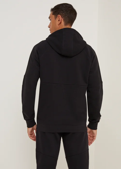 US Athletic Black Military Zip Up Hoodie - M Image 2
