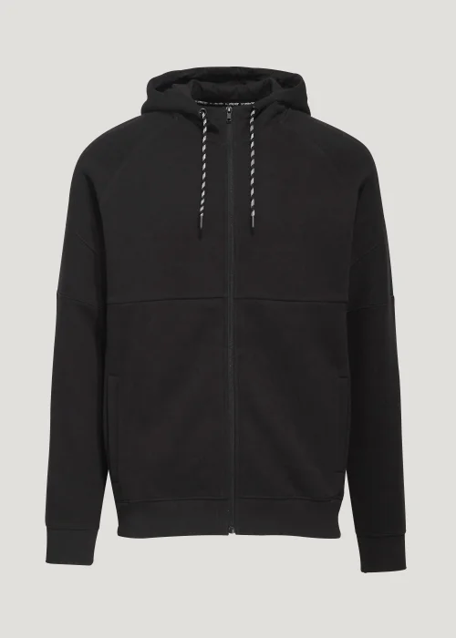 US Athletic Black Military Zip Up Hoodie - M Image 5