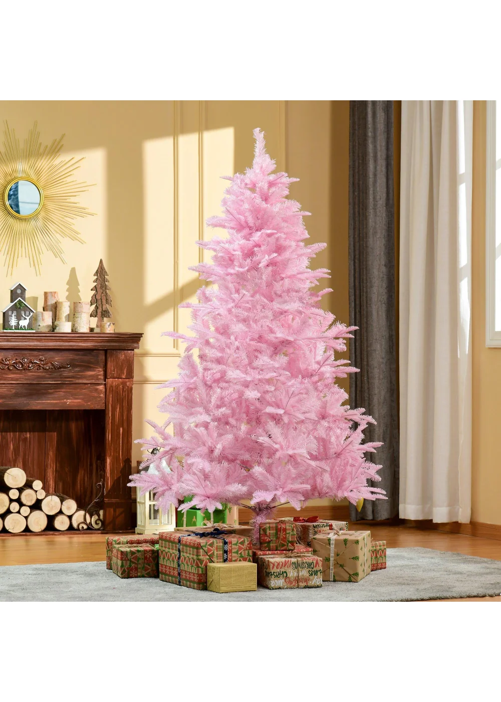 HOMCOM Artificial Christmas Tree - 5ft Image 2