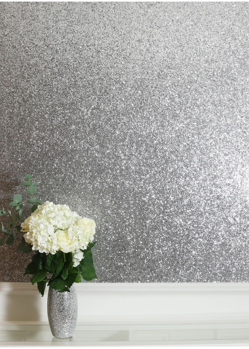 Sequin Sparkle Silver - One Size Image 3