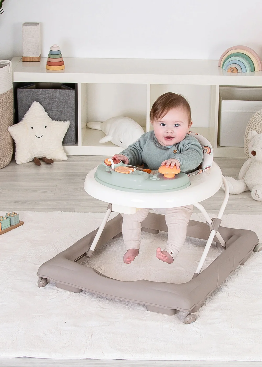 Red Kite Baby Go Round Jive Woodland Walks Walker (50cm x 59cm x 68cm) - One Size Image 5