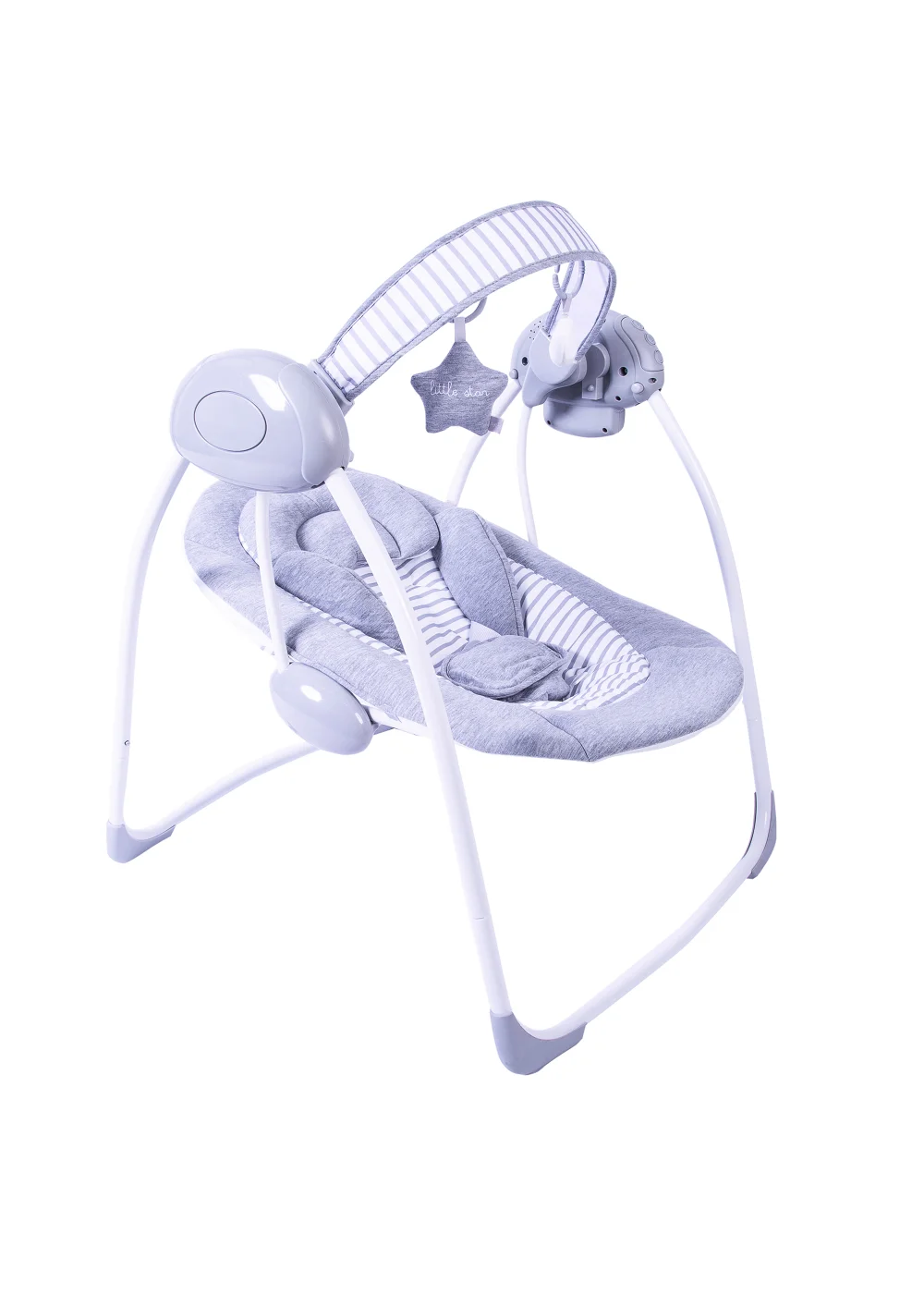 Red Kite Lullaby Swing Linen Baby Swing (63cm x 57cm x 72cm) - One Size Image 2
