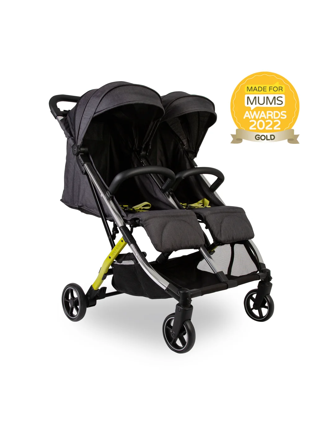 Red Kite Push Me Dubl Twin Stroller (107cm x 74cm x 88cm) - One Size Image 1