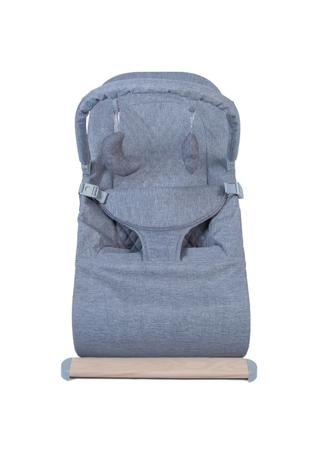 Red Kite Baya Baby Bouncer Dove Grey (58cm x 40cm x 68cm)