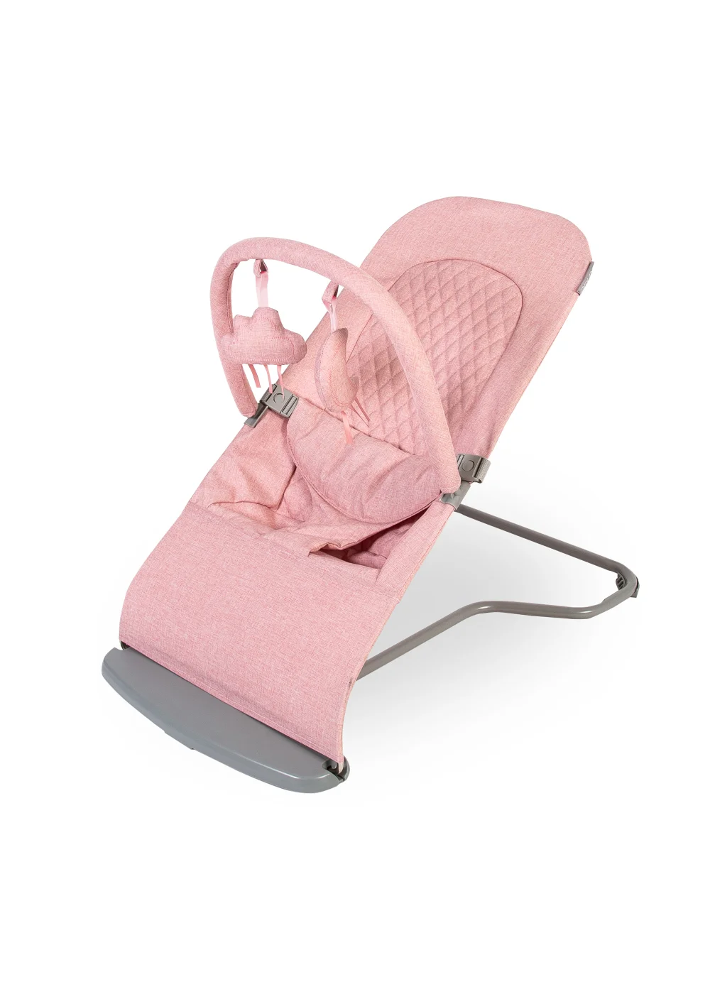 Red Kite Baya Baby Bouncer Blush Pink (58cm x 40cm x 68cm) - One Size Image 1