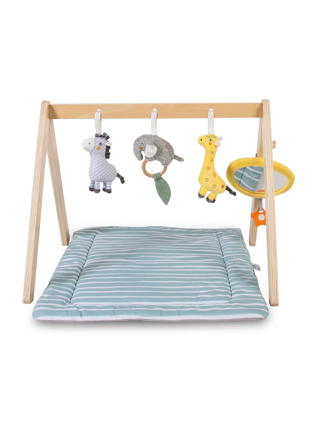 Red Kite Tree Tops Wooden Activity Arch & Play Mat (47cm x 60cm x 72cm) - One Size Image 2