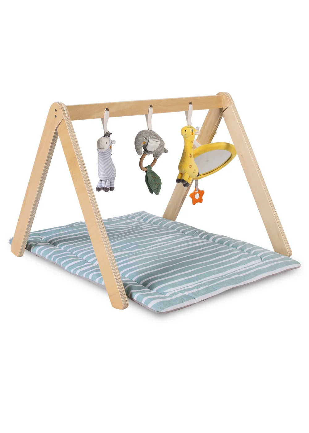 Red Kite Tree Tops Wooden Activity Arch & Play Mat (47cm x 60cm x 72cm) - One Size Image 1