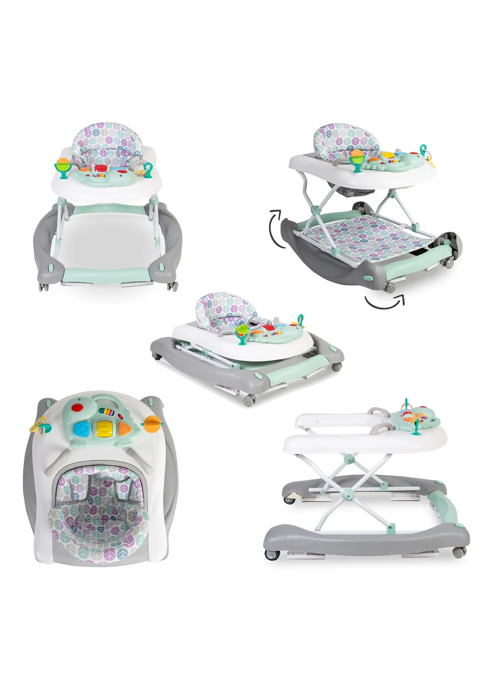 Red Kite Baby Go Round Twist & Walk 3 in 1 Walker (55cm x 65cm x 73cm) - No Size Image 3