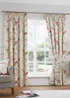 Fusion Jeannie Cream Pencil Pleat Curtains - 46W X 54D (116x137cm) Image 1