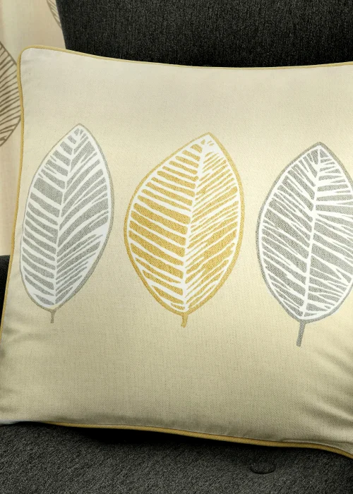 Fusion Scandi Leaf Cushion (40cm x 40cm) - One Size Image 1
