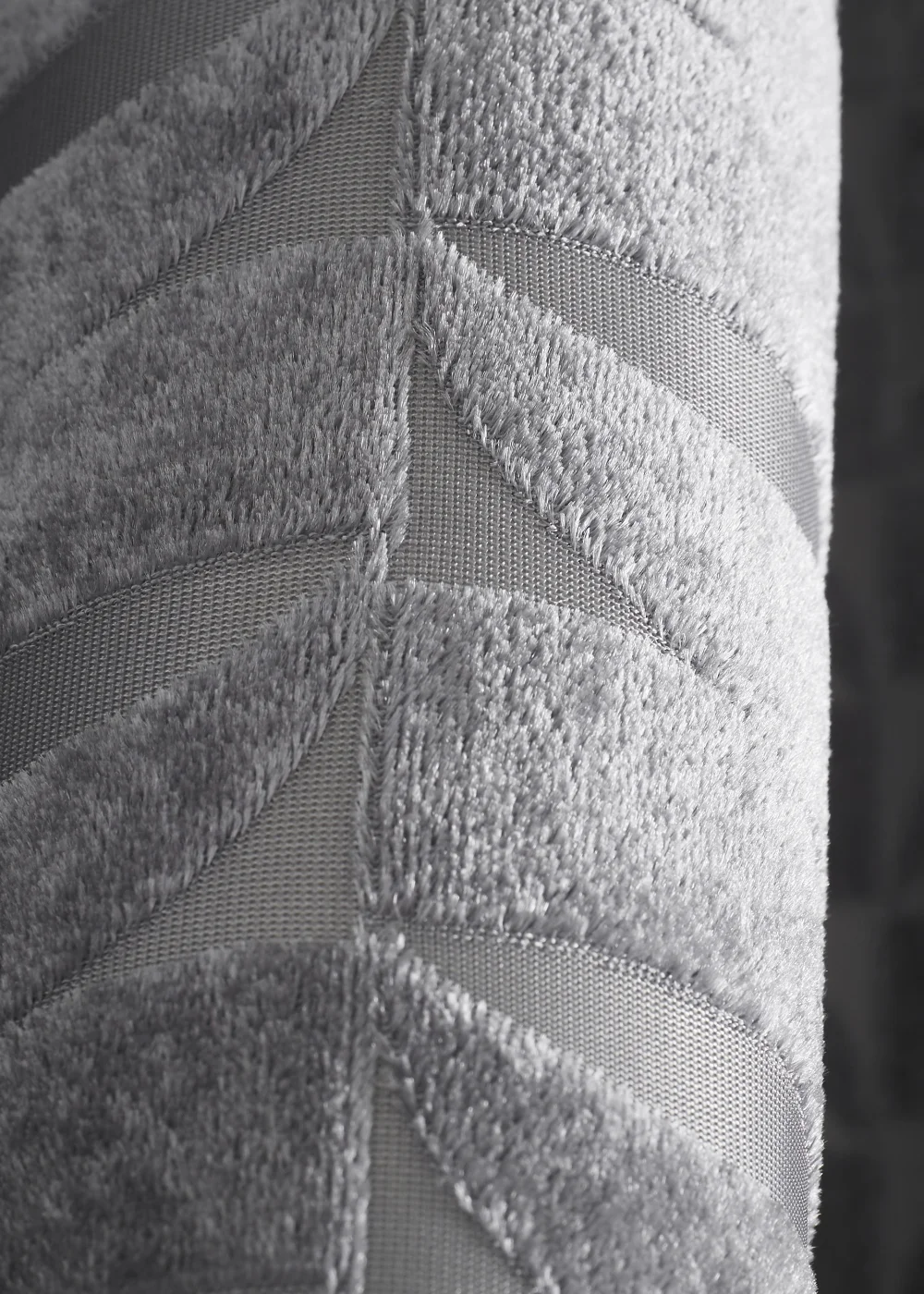Curtina Kendal Grey Eyelet Curtains - 46W X 54D (116x137cm) Image 3