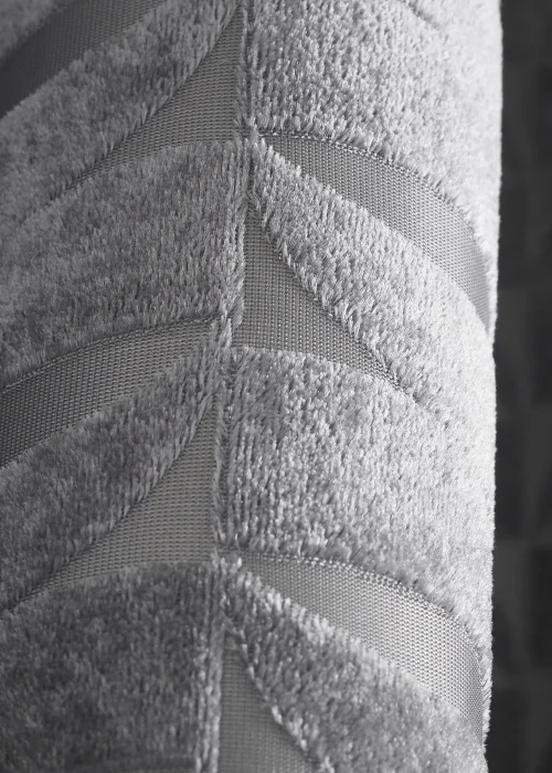 Curtina Kendal Grey Eyelet Curtains - 46W X 54D (116x137cm) Image 3