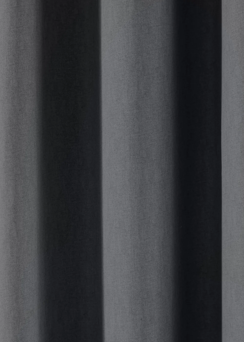 Fusion Sorbonne Grey Eyelet Curtains - 46W X 54D (116x137cm) Image 3