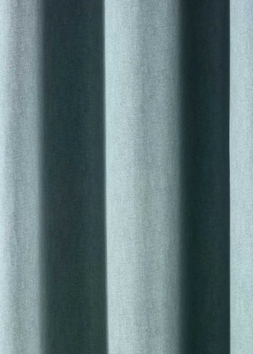 Fusion Sorbonne Duck Egg Blue Eyelet Curtains - 46W X 54D (116x137cm) Image 3