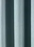 Fusion Sorbonne Duck Egg Blue Eyelet Curtains - 46W X 54D (116x137cm) Image 3