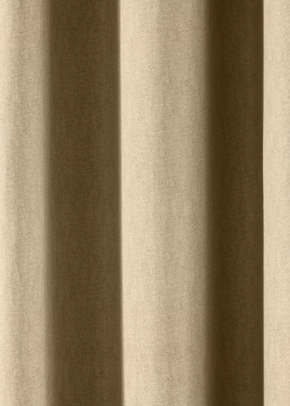 Fusion Sorbonne Natural Eyelet Curtains - 46W X 54D (116x137cm) Image 3