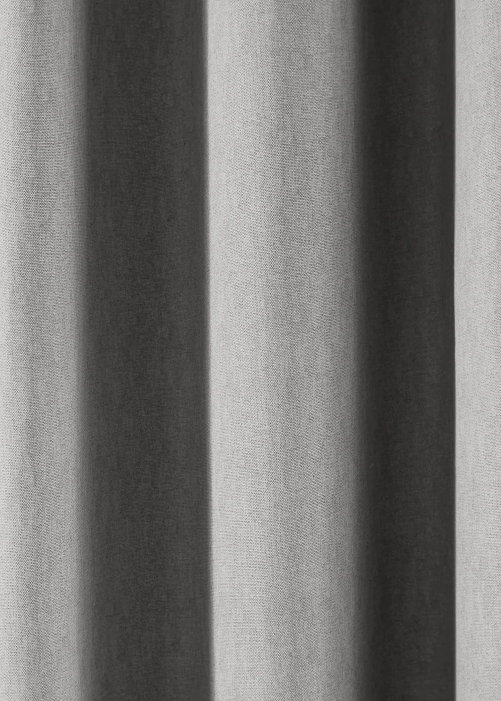 Fusion Sorbonne Silver Eyelet Curtains - 46W X 54D (116x137cm) Image 3