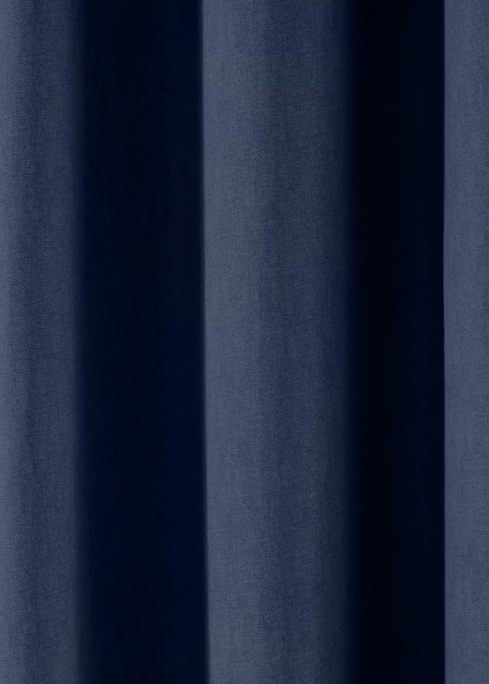 Fusion Sorbonne Navy Eyelet Curtains - 46W X 72D (117x183cm) Image 3