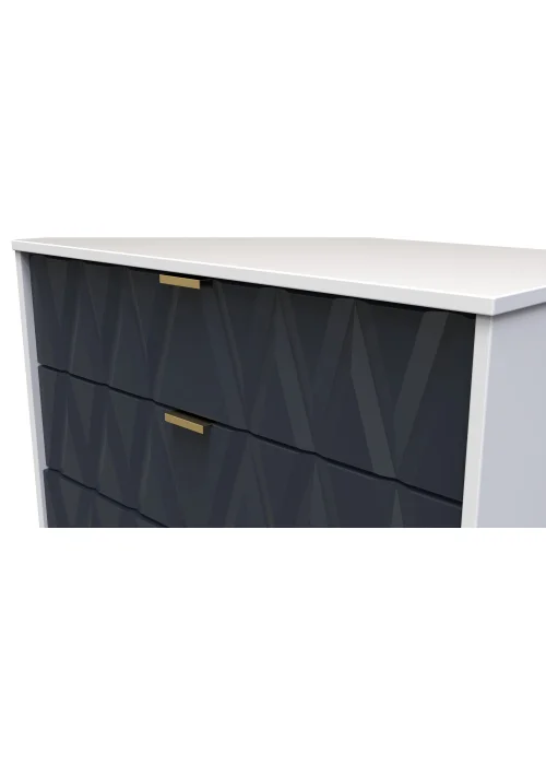 Ready Assembled Prism 4 Drawer Chest - One Size Image 5