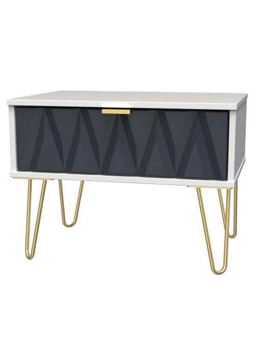 Swift Prism 1 Drawer Midi Chest (41cm x 39.5cm x 57.5cm) - One Size Image 3