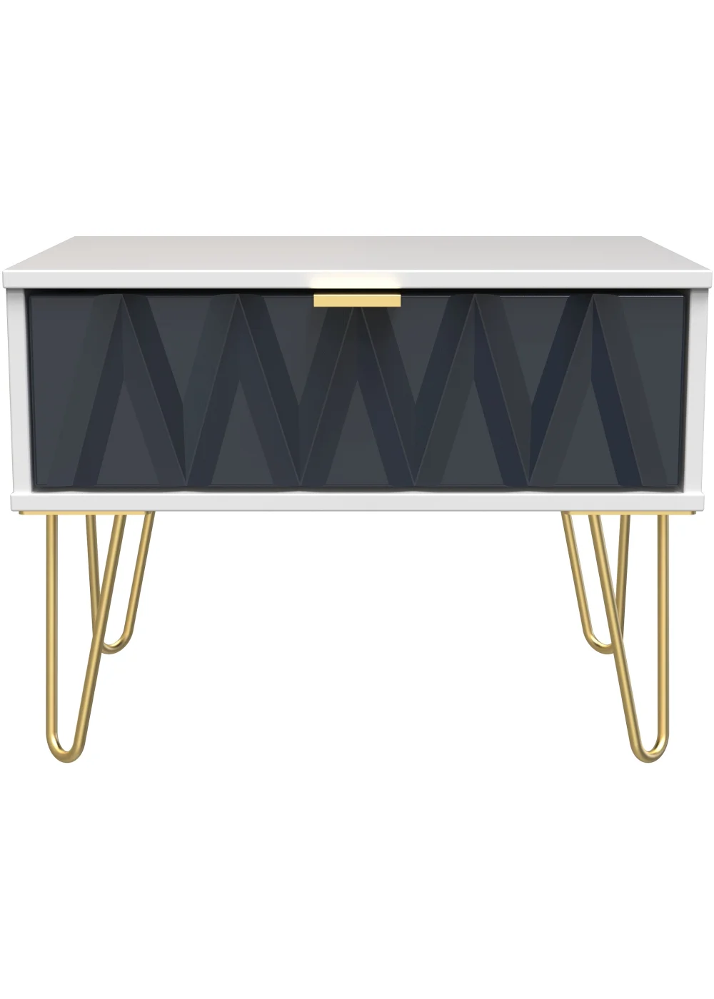 Swift Prism 1 Drawer Midi Chest (41cm x 39.5cm x 57.5cm) - One Size Image 1