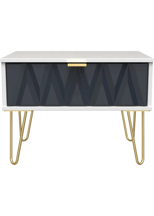 Swift Prism 1 Drawer Midi Chest (41cm x 39.5cm x 57.5cm) - One Size Image 1