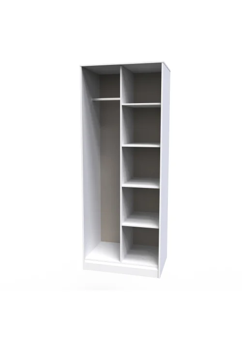 Swift Prism Open Shelf Wardrobe (197cm x 53cm x 74cm) - One Size Image 3