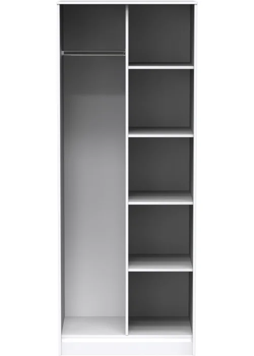 Swift Prism Open Shelf Wardrobe (197cm x 53cm x 74cm) - One Size Image 1