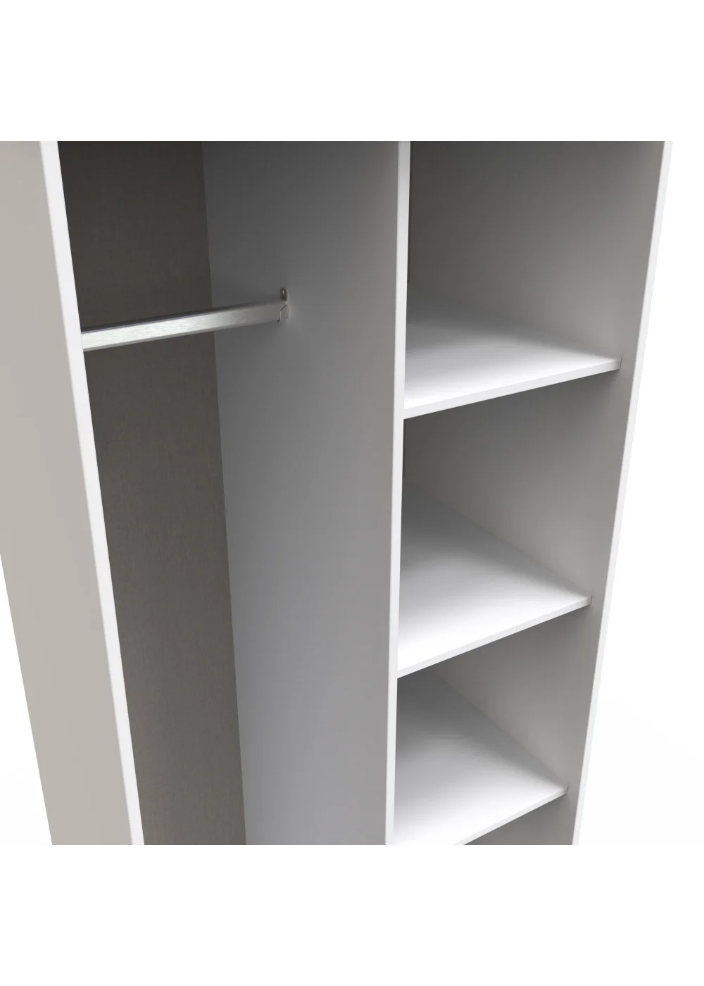 Swift Prism Open Shelf Wardrobe (197cm x 53cm x 74cm) - One Size Image 4