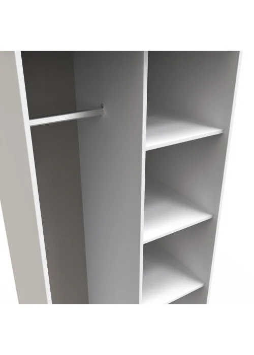 Swift Prism Open Shelf Wardrobe (197cm x 53cm x 74cm) - One Size Image 4