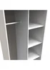 Swift Prism Open Shelf Wardrobe (197cm x 53cm x 74cm) - One Size Image 4