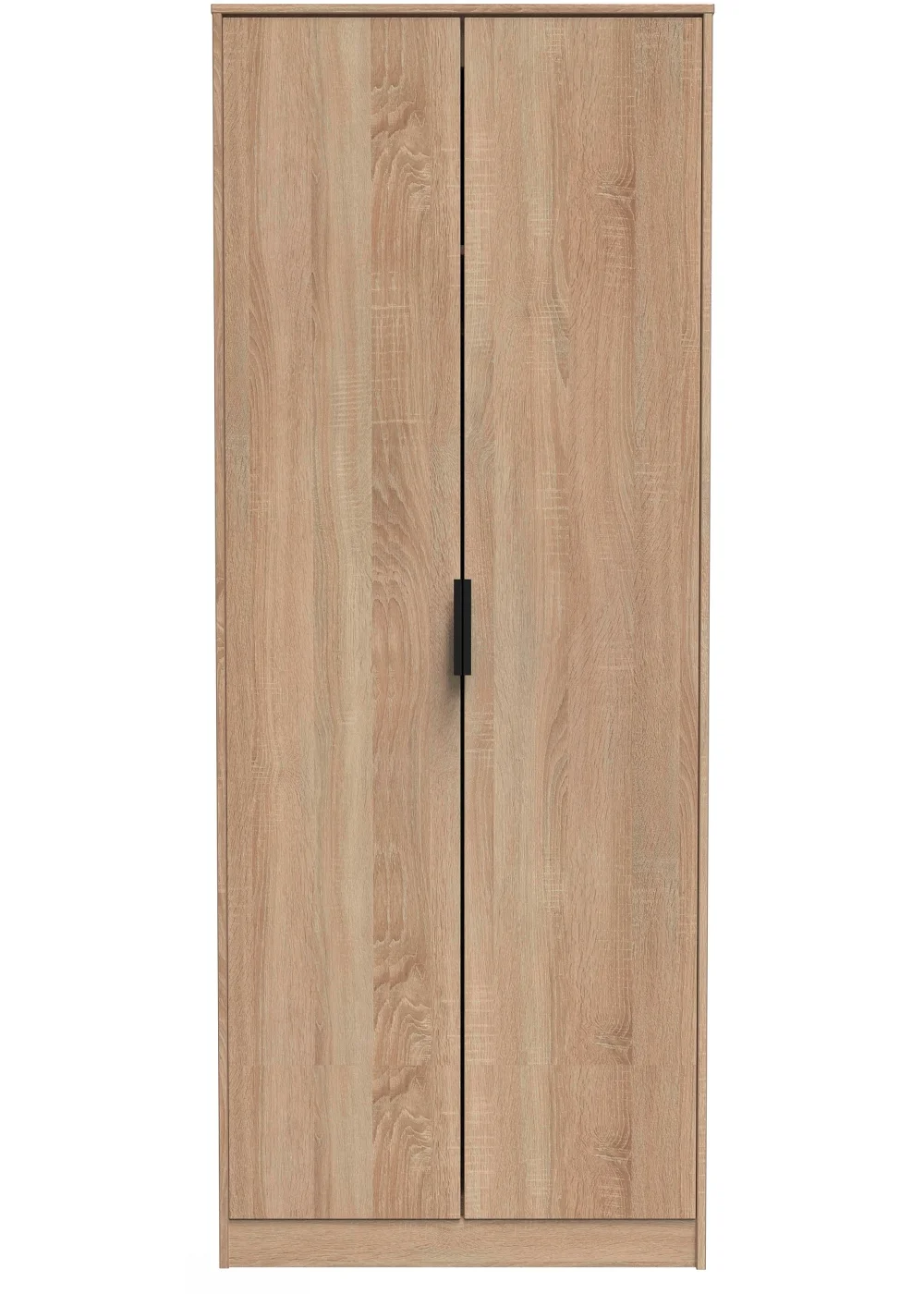 Swift Milano 2 Door Wardrobe (197cm x 53cm x 74cm) - One Size Image 1