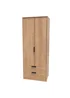 Ready Assembled Milano 2 Door 2 Drawer Wardrobe - One Size Image 5