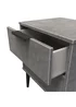 Swift Milano 2 Drawer Bedside Table (50.5cm x 41.5cm x 39.5cm) - One Size Image 2