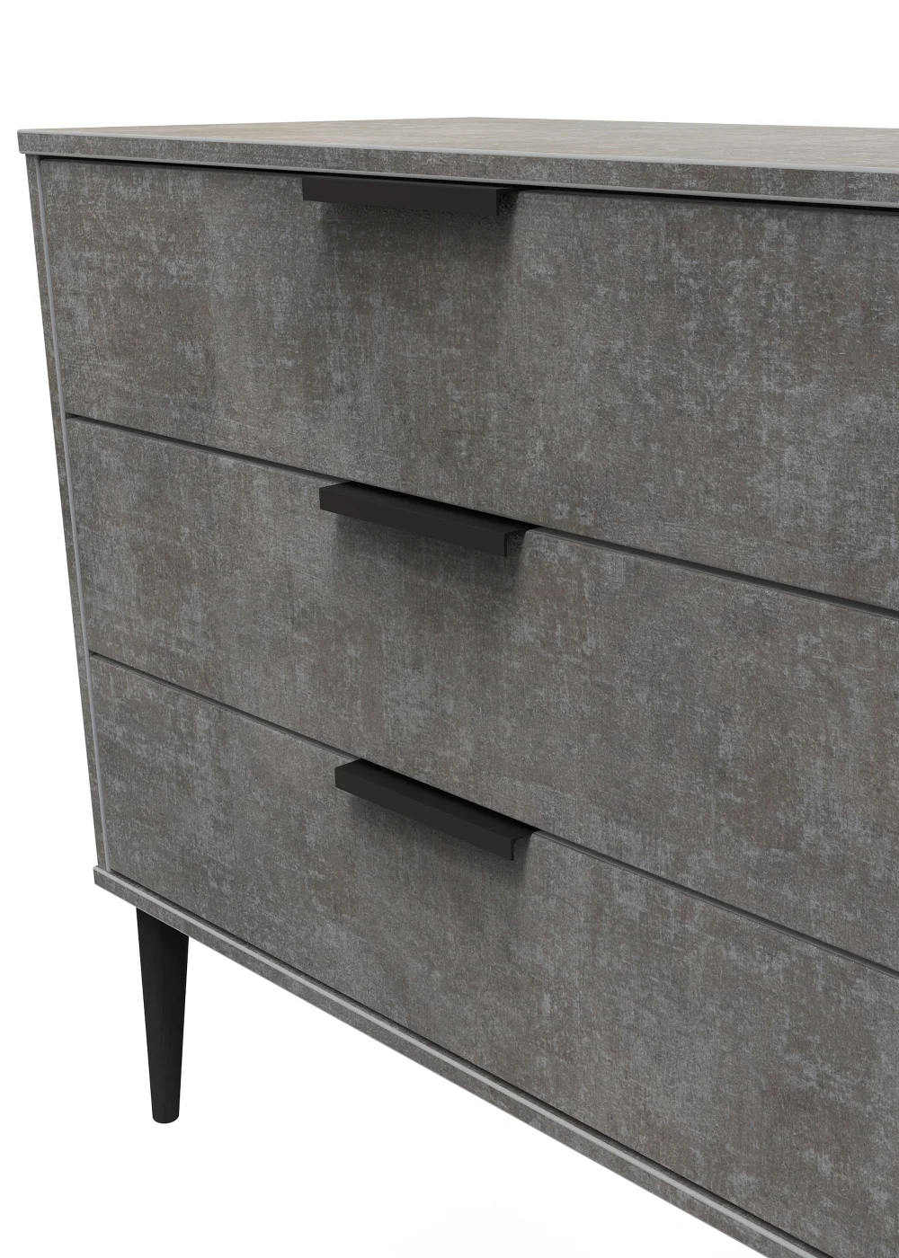 Swift Milano 3 Drawer Chest (69.5cm x 41.5cm x 76.5cm) - One Size Image 4