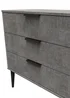 Swift Milano 3 Drawer Chest (69.5cm x 41.5cm x 76.5cm) - One Size Image 4