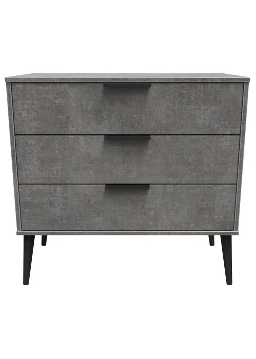Swift Milano 3 Drawer Chest (69.5cm x 41.5cm x 76.5cm) - One Size Image 1