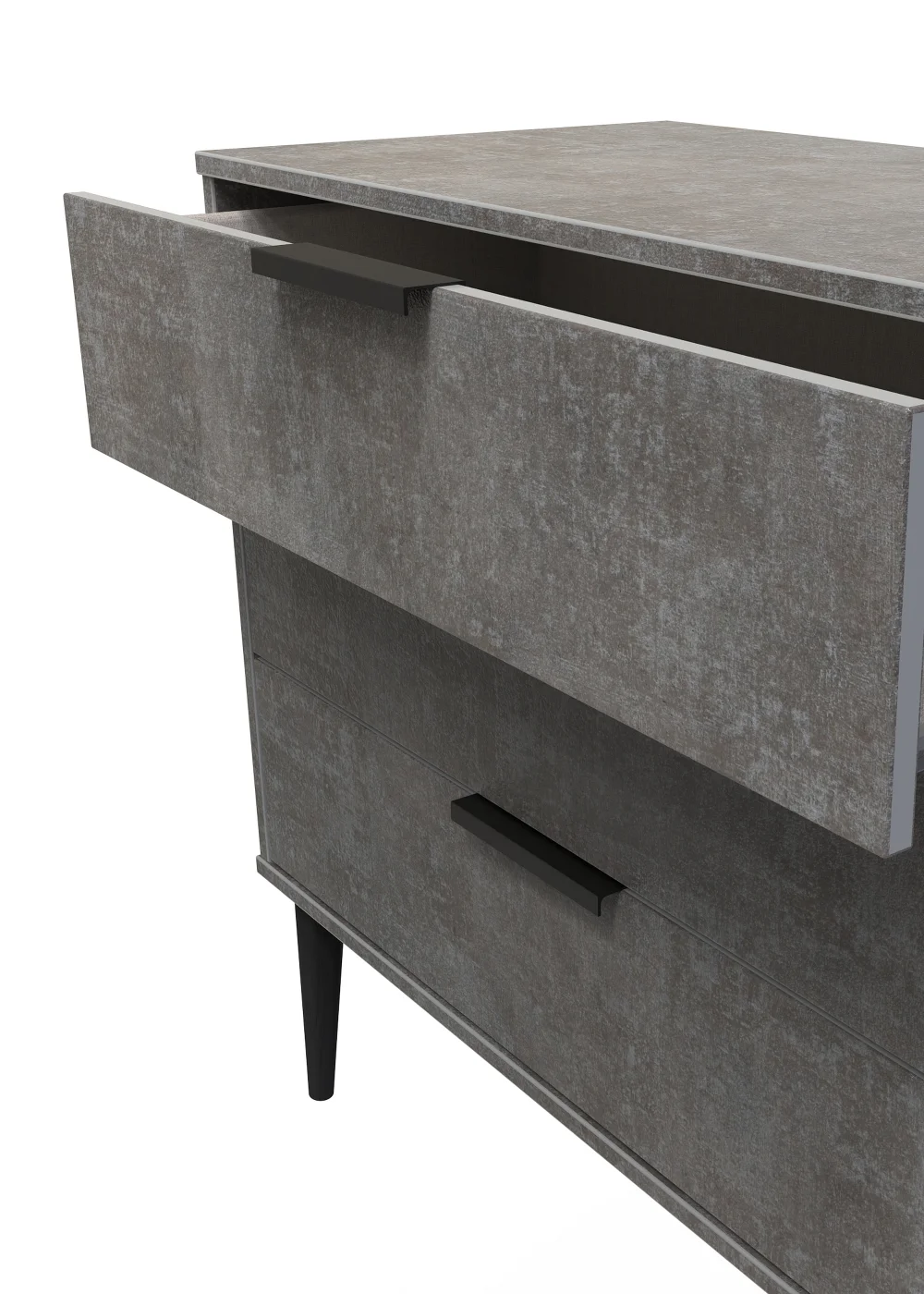 Swift Milano 3 Drawer Chest (69.5cm x 41.5cm x 76.5cm) - One Size Image 3