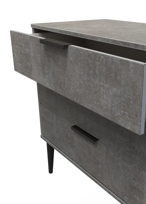 Swift Milano 3 Drawer Chest (69.5cm x 41.5cm x 76.5cm) - One Size Image 3