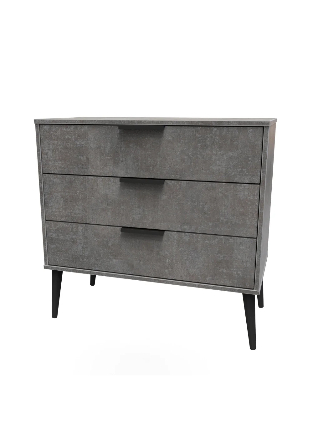 Swift Milano 3 Drawer Chest (69.5cm x 41.5cm x 76.5cm) - One Size Image 5