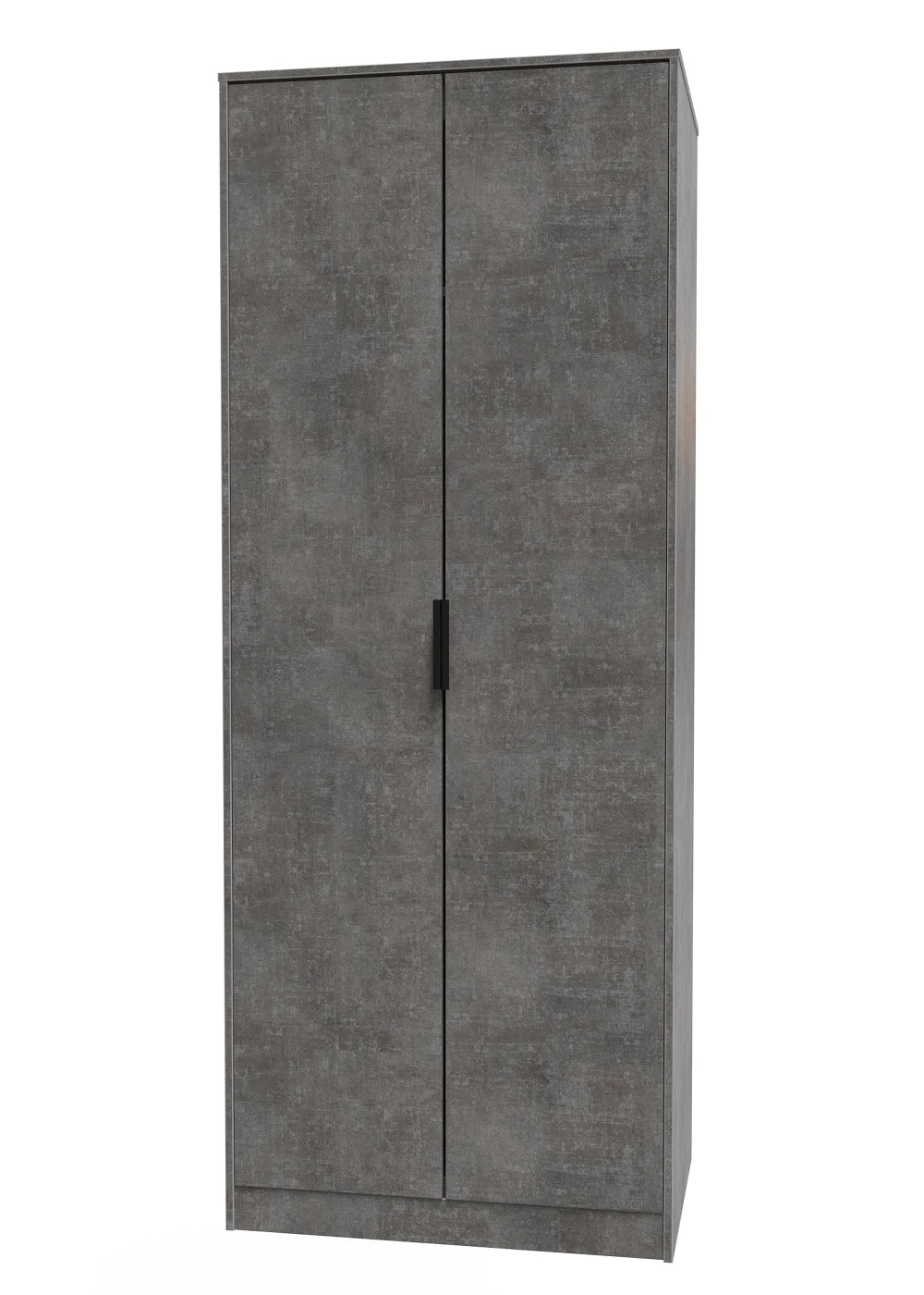 Swift Milano 2 Door Wardrobe (197cm x 53cm x 74cm) - One Size Image 3